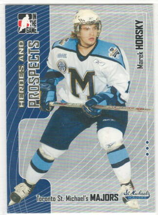 2005-06 ITG Heroes and prospects č. 298 Marek Horský RC