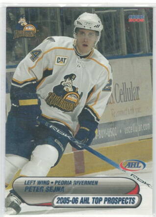 2005-2006 AHL Top Prospects č. 36 Peter Sejna